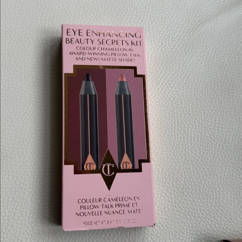 Charlotte Tilbury Eye Enhancing Kit‎ And Nude Pink Glossy Bundle